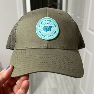 CPT Fit Co Trucker Hat, olive green